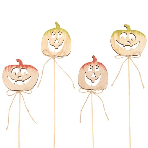 Dynia dekoracyjna z twarzą, dekoracja na Halloween, 31 cm, 12 sztuk
