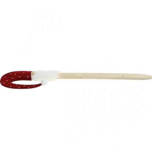 Floristik24 Krasnal świąteczny, krasnal ogrodowy, dekoracja świąteczna drewno L51cm 3szt