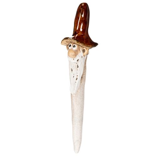 Dekoracyjna figurka krasnala ogrodowego do doniczek, 16 cm, 2 sztuki | Floristik24.pl