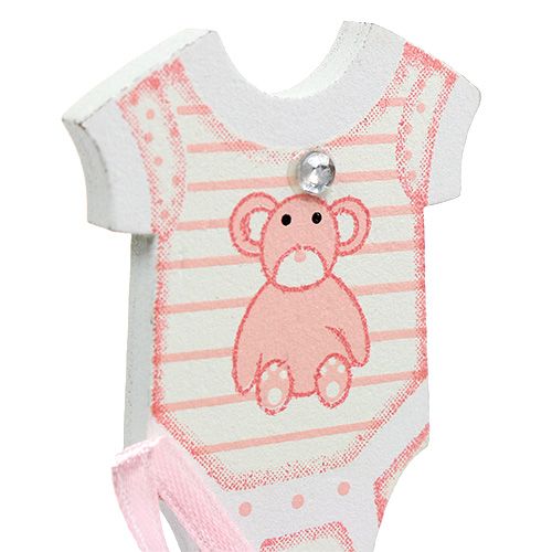 Floristik24 Korek porodowy 5,5 cm dł. 25,5 cm niebieski, różowy 24 szt