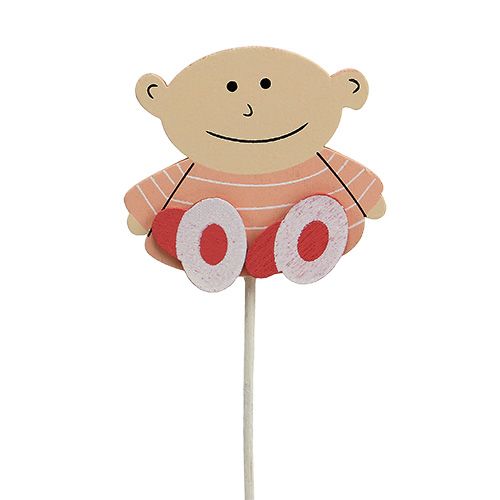 Produkt Wtyczka Baby 5cm D25cm Różowa 20 szt