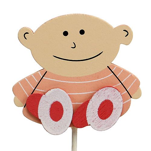 Produkt Wtyczka Baby 5cm D25cm Różowa 20 szt