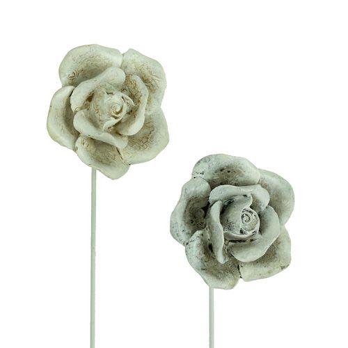 Floristik24 Różne róże wtyczkowe. Ø5,5cm dł.19cm 4 sztuki