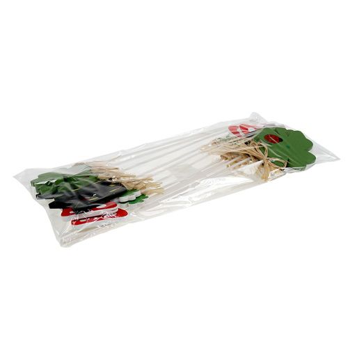 Floristik24 Korek z symbolem szczęścia 6,5-8cm 12szt