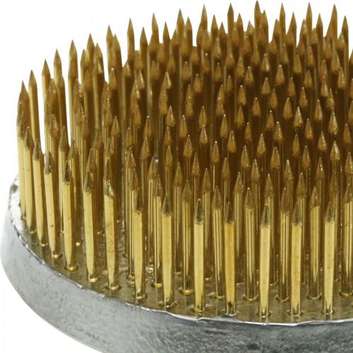 Kij do kwiatów okrągły kij do kwiatów z mosiądzu Kenzan 70mm