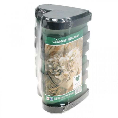 Produkt Materiałowe serce z podstawą 13cm 6 szt