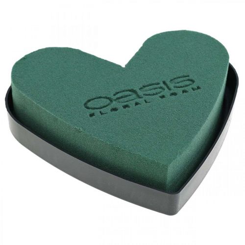Produkt Materiałowe serce z podstawą 13cm 6 szt