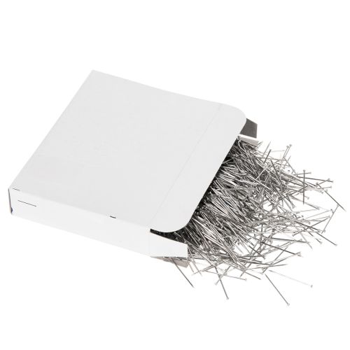 Floristik24 Szpilki żelazne posrebrzane, niklowane, 105/30mm, 500g