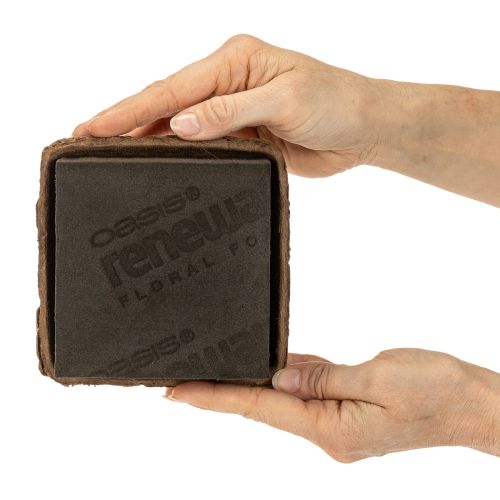 Gąbka florystyczna 1/2 kostki OASIS® Renewal® Biolit® 12 cm 2 szt. | Floristik24.pl