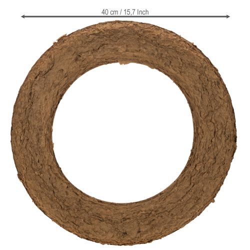 Pierścień z pianki florystycznej OASIS® Renewal® Gąbka florystyczna Biolit® 40 cm 2 szt. | Floristik24.pl