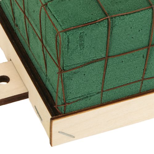 Produkt Piankowa kostka florystyczna Florette Eco z drewnem 10×10cm