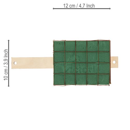 Produkt Drewniana podstawa z pianki florystycznej Florette Eco 12×10cm
