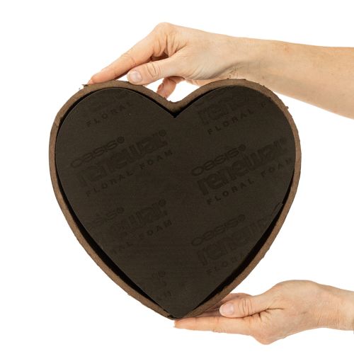 Produkt Gąbka florystyczna w kształcie serca OASIS® Renewal® Gąbka florystyczna Biolit® 26 cm 2 szt.