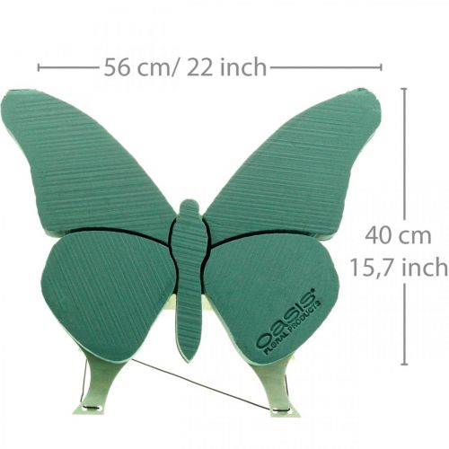 Produkt Motyl z pianki kwiatowej ze stojakiem 56cm x 40cm