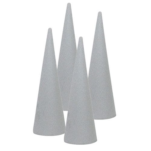 Floristik24 Pianka kwiatowa SEC szyszki 32cm 4 szt