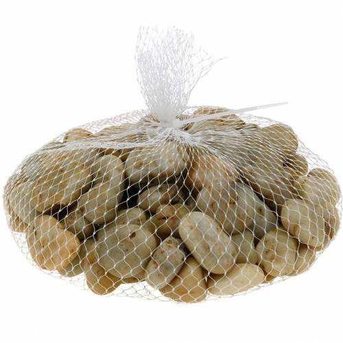 Floristik24 Kamyczki rzeczne naturalny kremowy 2-4cm 1kg
