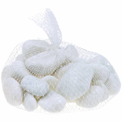 Produkt Kamyczki rzeczne naturalne białe 3-5cm 1kg