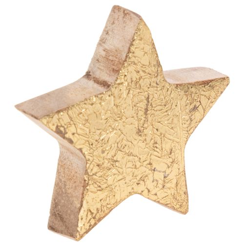 Błyszczące gwiazdki dekoracyjne do dekoracji stołu, 5cm, 9 szt.