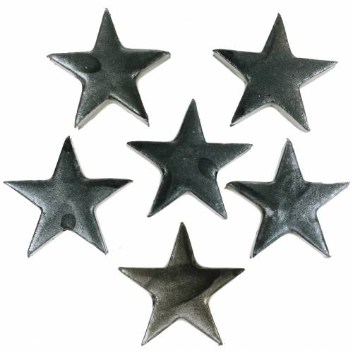 Produkt Dekoracje Gwiazdy szare 4cm 12szt