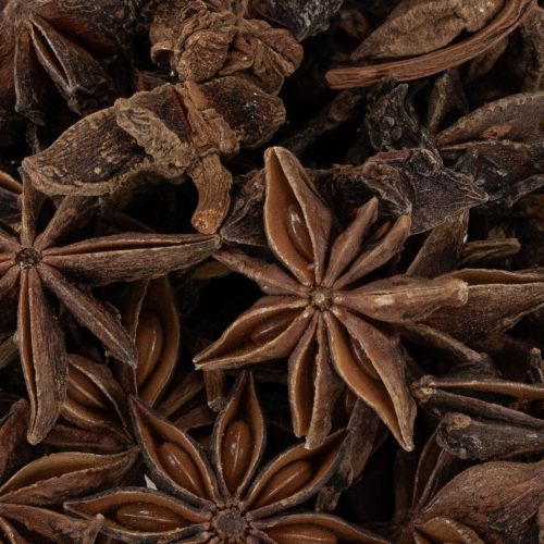 Produkt Ozdoby z anyżu gwiaździstego, naturalne dekoracje, suszony anyż 500g