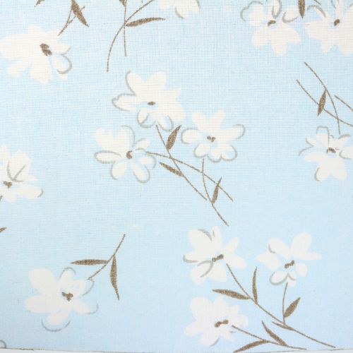Produkt Tkanina dekoracyjna kwiaty niebieskie 30cm x 3m