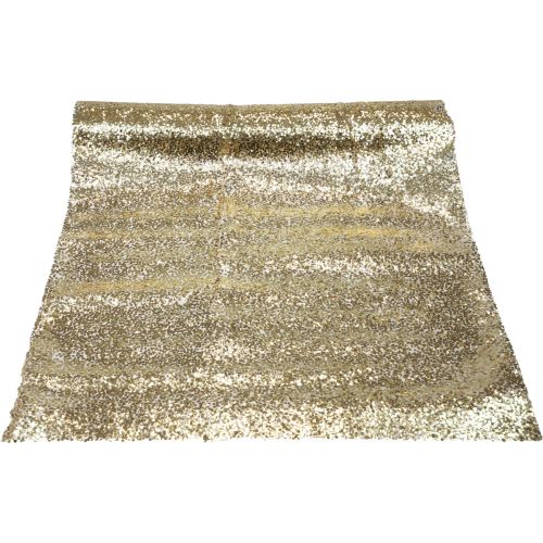 Produkt Bieżnik świąteczny złoty cekinowy bieżnik 48x450cm