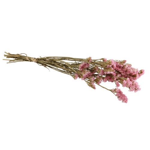 Floristik24 Kwiaty suszone liliowo-różowe limonowe plażowe 60cm 50g