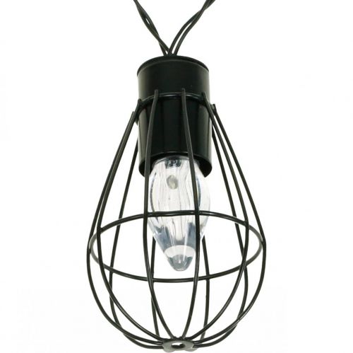 Produkt LED Solar Light Chain Garden Decoration Black 350cm 8LED