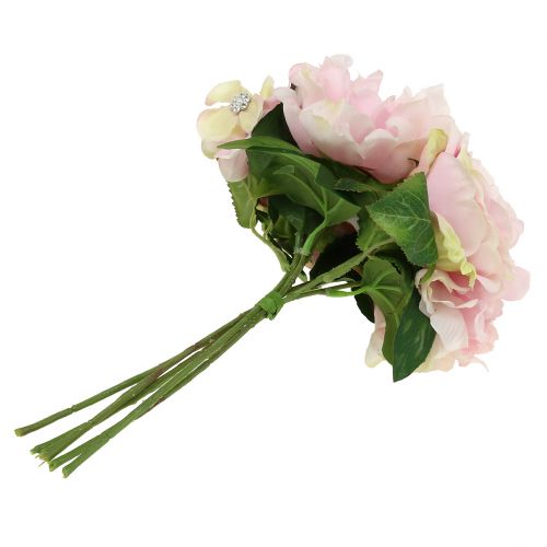 Produkt Bukiet różowy z perełkami 29cm