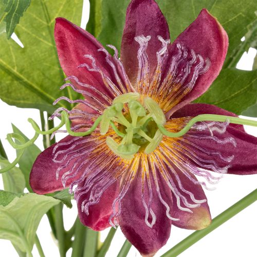 Produkt Bukiet sztucznych kwiatów z kolorowymi kwiatami, artystycznie ułożony, tworzący stylową dekorację, 60 cm