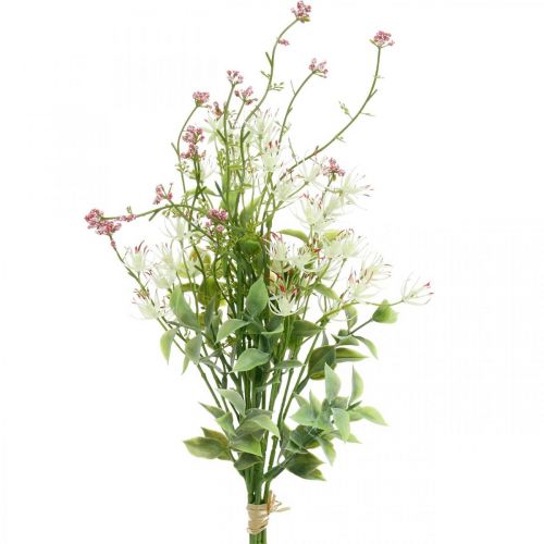 Floristik24 Wiosenny bukiet sztuczny różowy, biały, zielony sztuczny bukiet kwiatów H43cm