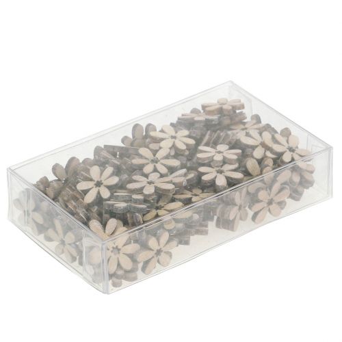 Floristik24 Dekoracja rozproszona kwiaty 2cm natura 144p