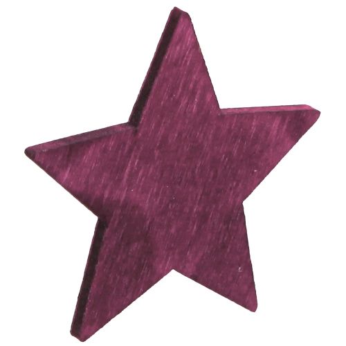 Produkt Ozdoba rozproszona drewniane poinsecje 3 kolory Ø4cm 72 szt