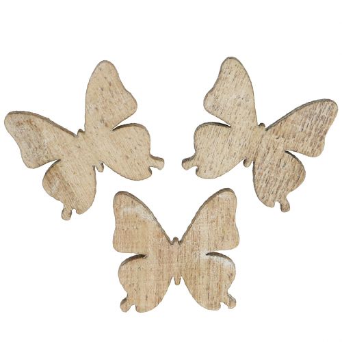 Produkt Dekoracja rozproszona drewno motylkowe naturalne 2cm 144 szt