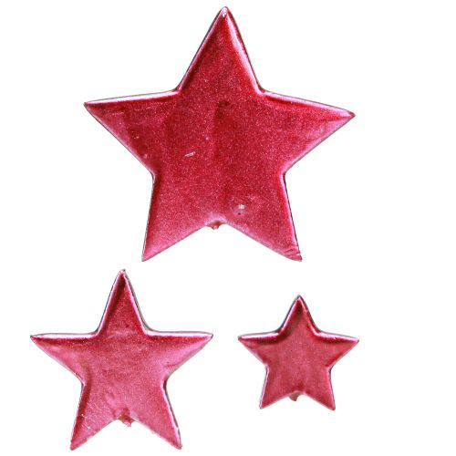 Dekoracja Gwiazdka Konfetti Jagoda Ø3/4/7cm – 2. Wybór – 44 szt.