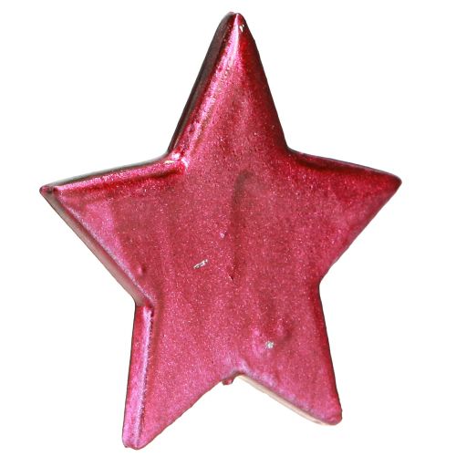 Produkt Dekoracja Gwiazdka Konfetti Jagoda Ø3/4/7cm – 2. Wybór – 44 szt.