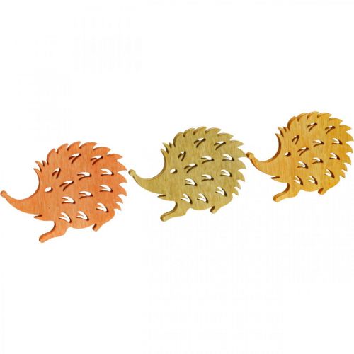 Produkt Dekoracja stołu jesienna rozproszona dekoracja jeż drewno S4cm W3cm 72 szt