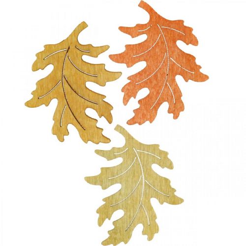 Floristik24 Dekoracja stołu jesienne jesienne liście rozsypana dekoracja liście 4cm 72szt