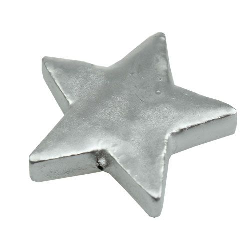 Produkt Gwiazdy rozproszone srebrne Ø4cm-5cm 72p