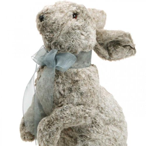 Floristik24 Pluszowy króliczek wielkanocny, dekoracja witryny sklepowej, króliczek do postawienia, dekoracja wiosenna wys.40cm