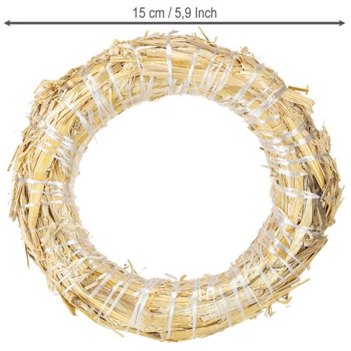 Produkt Wianek słomiany mały wianek słomiany 15cm 3cm 10 szt.