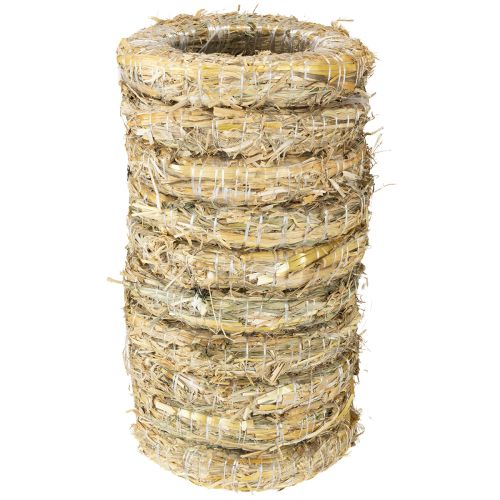 Produkt Słomkowe pierścionki do samodzielnego wykonania ozdób i florystyki