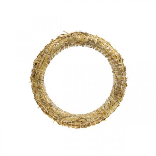Floristik24 Wianek słomiany 25/4cm 10szt