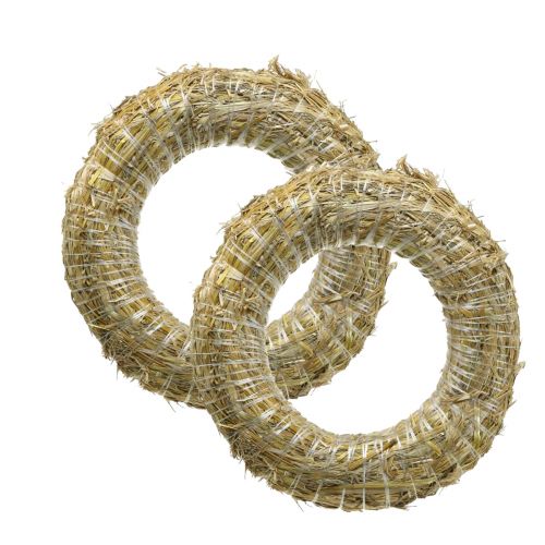 Produkt Wianek ze słomy wianek ze słomy pusty 35/8cm 2szt