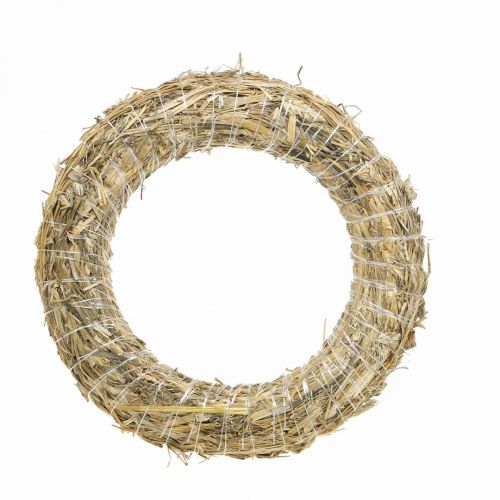 Floristik24 Wianek słomiany 35/6cm 10 szt