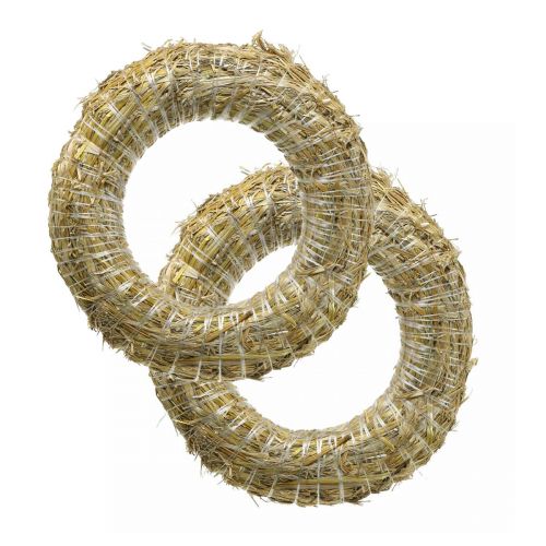 Produkt Wianek ze słomy wianek ze słomy 40/8cm 2szt
