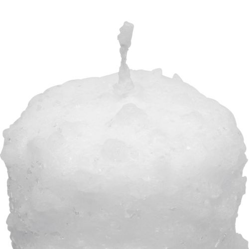 Produkt Świece adwentowe, świece stojące, świece w kształcie kuli śnieżnej 150/60mm 4 szt