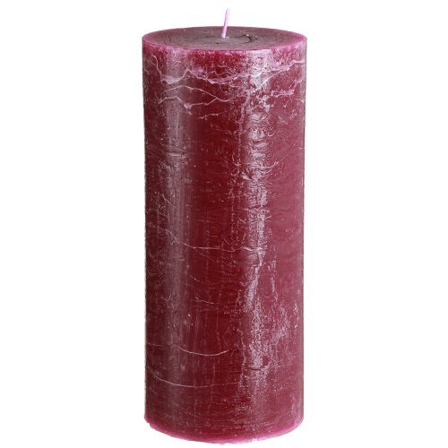 Floristik24 Świece stojące barwione w formie Świece Berry 85×200mm 2 szt