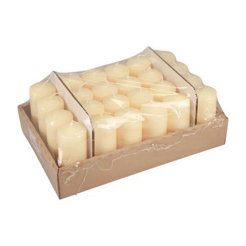 Produkt Świece pieńkowe kremowe Świece adwentowe świece 100/50mm 24 szt