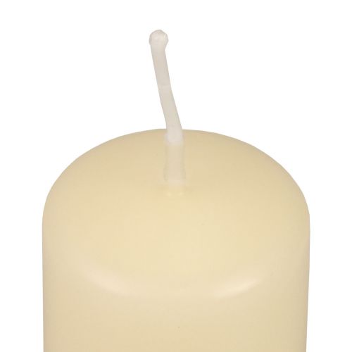 Produkt Świece pieńkowe kremowe Świece adwentowe kremowe 150/50mm 24 szt